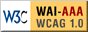 Level Triple-A conformance icon, 
			W3C-WAI Web Content Accessibility Guidelines 1.0